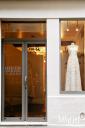Gown in a Parisian shop