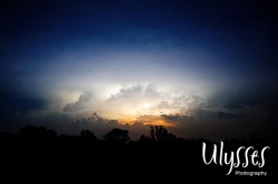 Amber & Matt wedding #547 - Lightning and thundercloud show