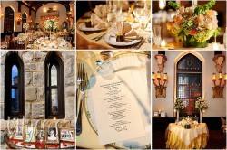 reception collage